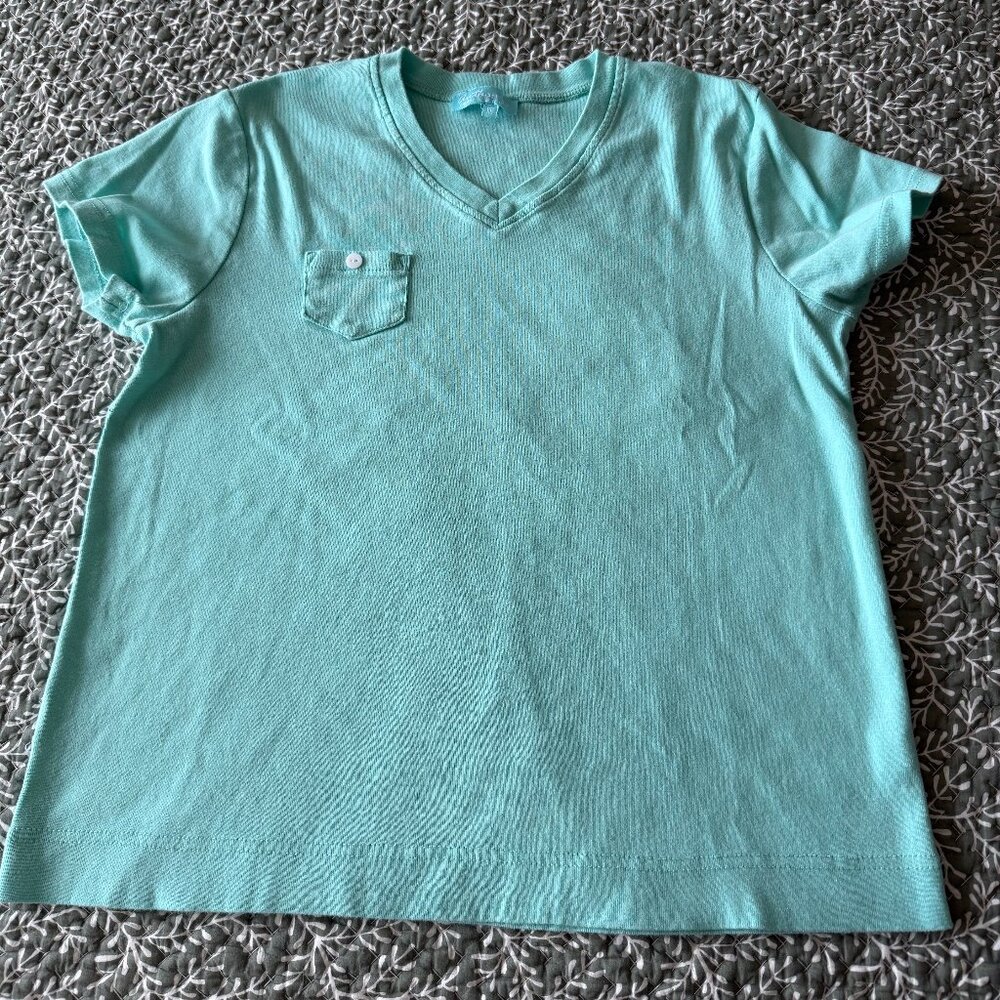 Anthonys Resort Wear Aqua Short Sleeve Polo - Size XL